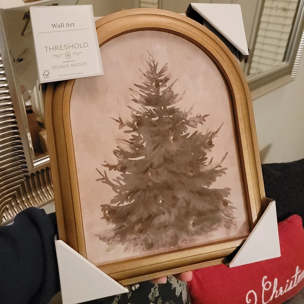 Studio Mcgee Target Christmas Tree Framed Photo Wall Art Threshold - Picture 3 of 10